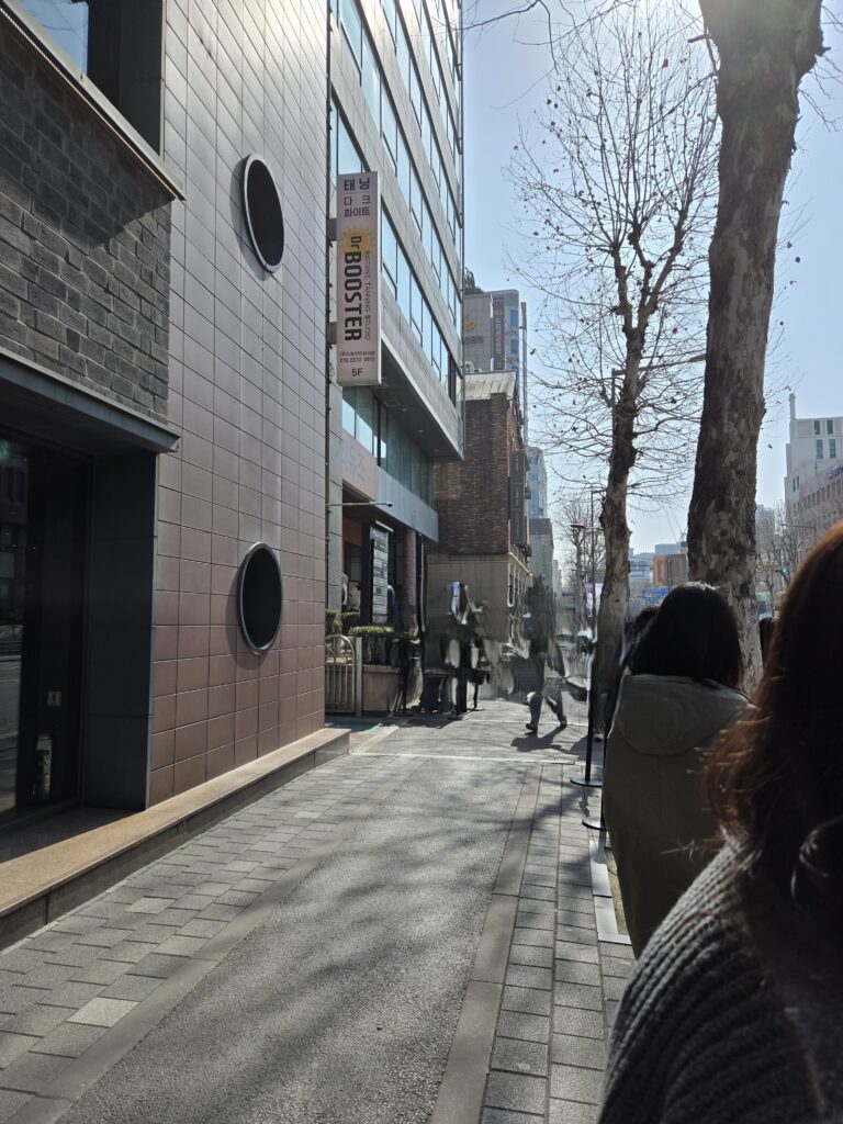 대전 중앙로 인근 성심당 방문객 모습