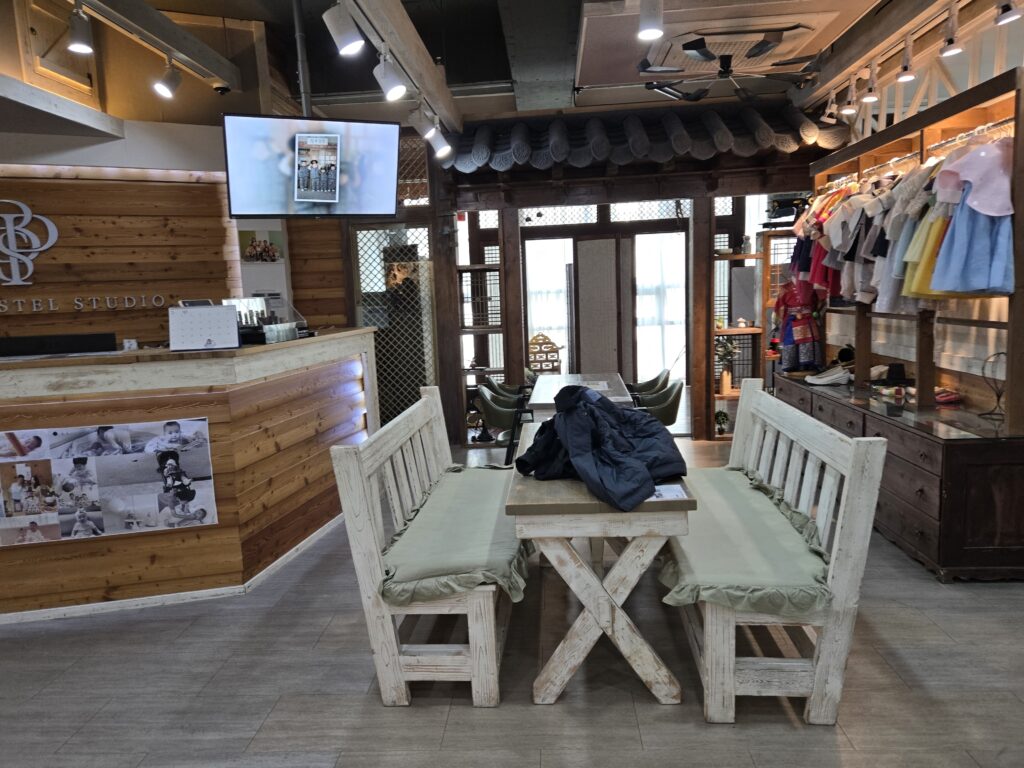베이비파스텔 대전점 아기사진 촬영 스튜디오 내부