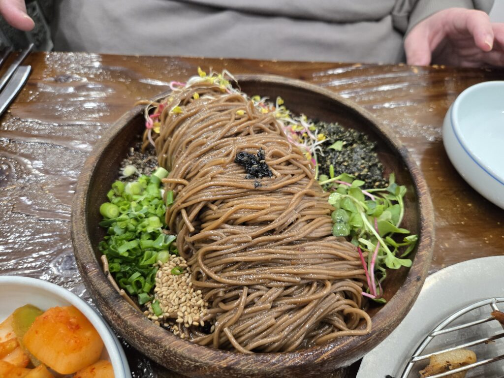 이관복 명장냉면 기름냉면 비주얼