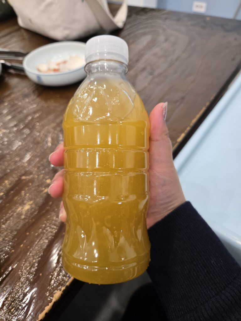 영수증 리뷰 이벤트 단호박 식혜