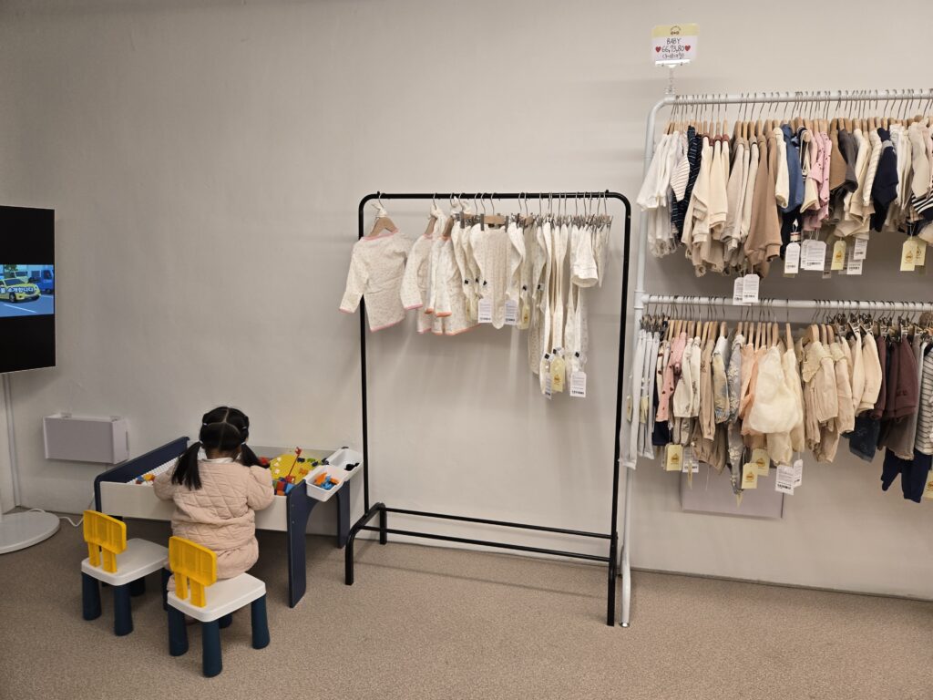 대전 키즈패션 매장 그라운드덕 대전 쇼핑 공간