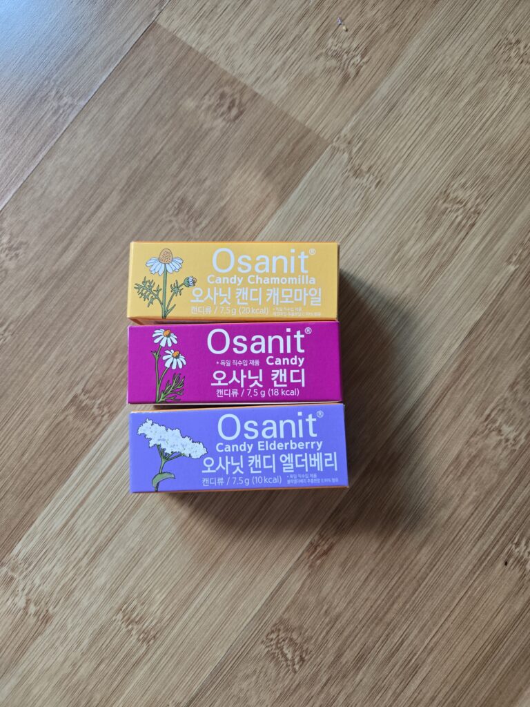 오사닛캔디 제품 패키지 모습