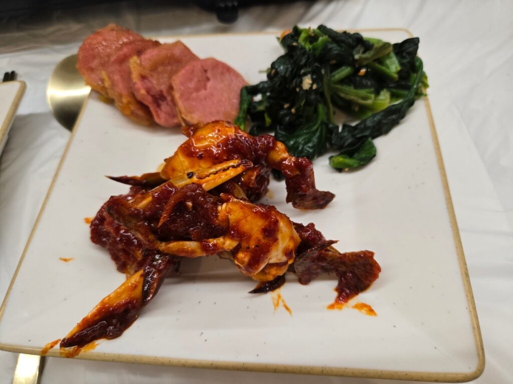 동학사 해우 반찬 뷔페식