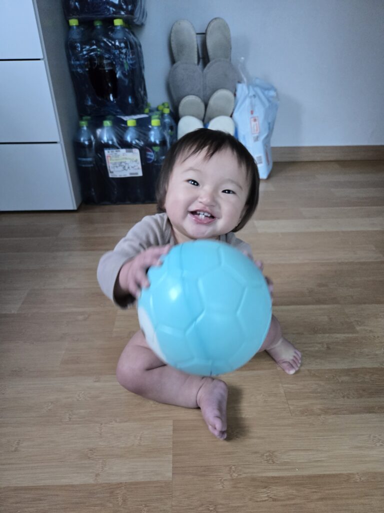 실내 놀이용으로 활용하는 탱탱볼 모습