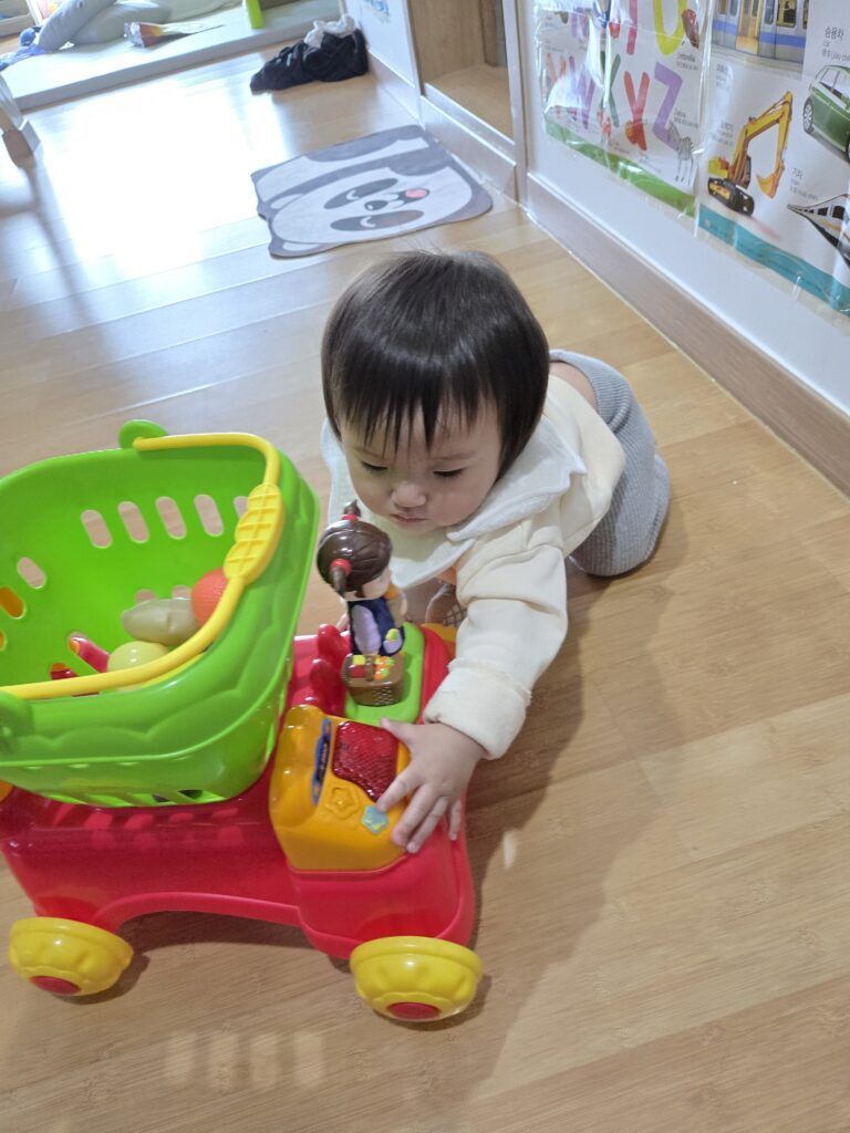 콩순이 쇼핑카트 장난감 실사용 후기